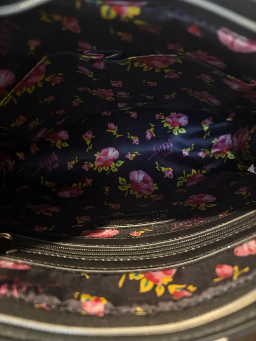 Betsey Johnson chic diagonal